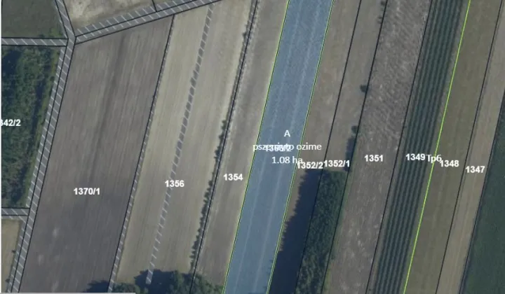Działka rolna Huszlew