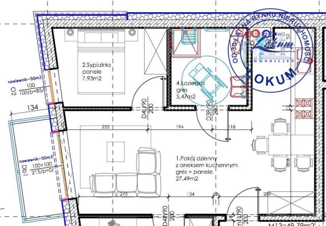 Mieszkanie 2-pokojowe Leszno Gronowo, ul. Łowiecka. Zdjęcie 10