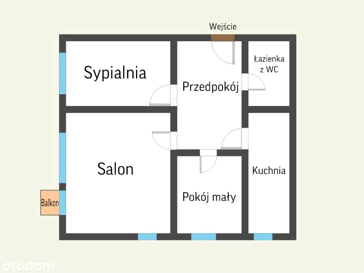 Mieszkanie 3-pokojowe Warszawa Mokotów, ul. Etiudy Rewolucyjnej. Zdjęcie 8