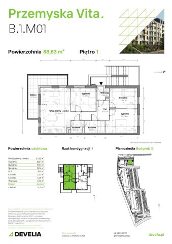 Mieszkanie 4-pokojowe Gdańsk Ujeścisko, ul. Przemyska. Zdjęcie 11