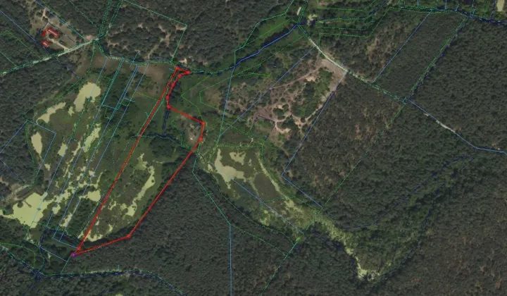 Działka rekreacyjna Zglenice-Budy