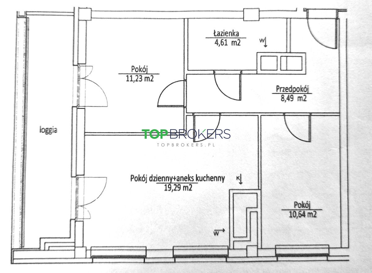 Mieszkanie 2-pokojowe Warszawa Praga-Południe, ul. Ostrobramska. Zdjęcie 19