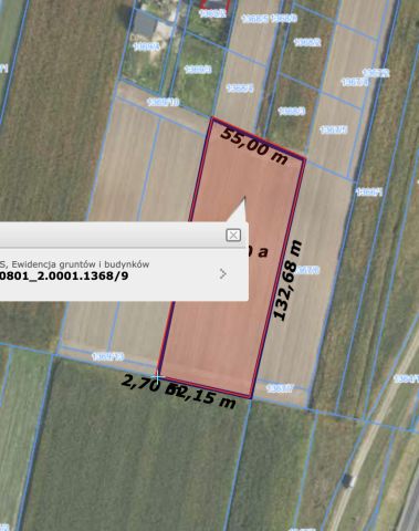 Działka inwestycyjna Baranów, ul. Polna. Zdjęcie 3