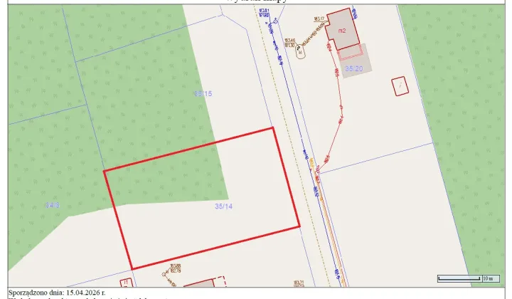 Działka rolno-budowlana Rokitnica