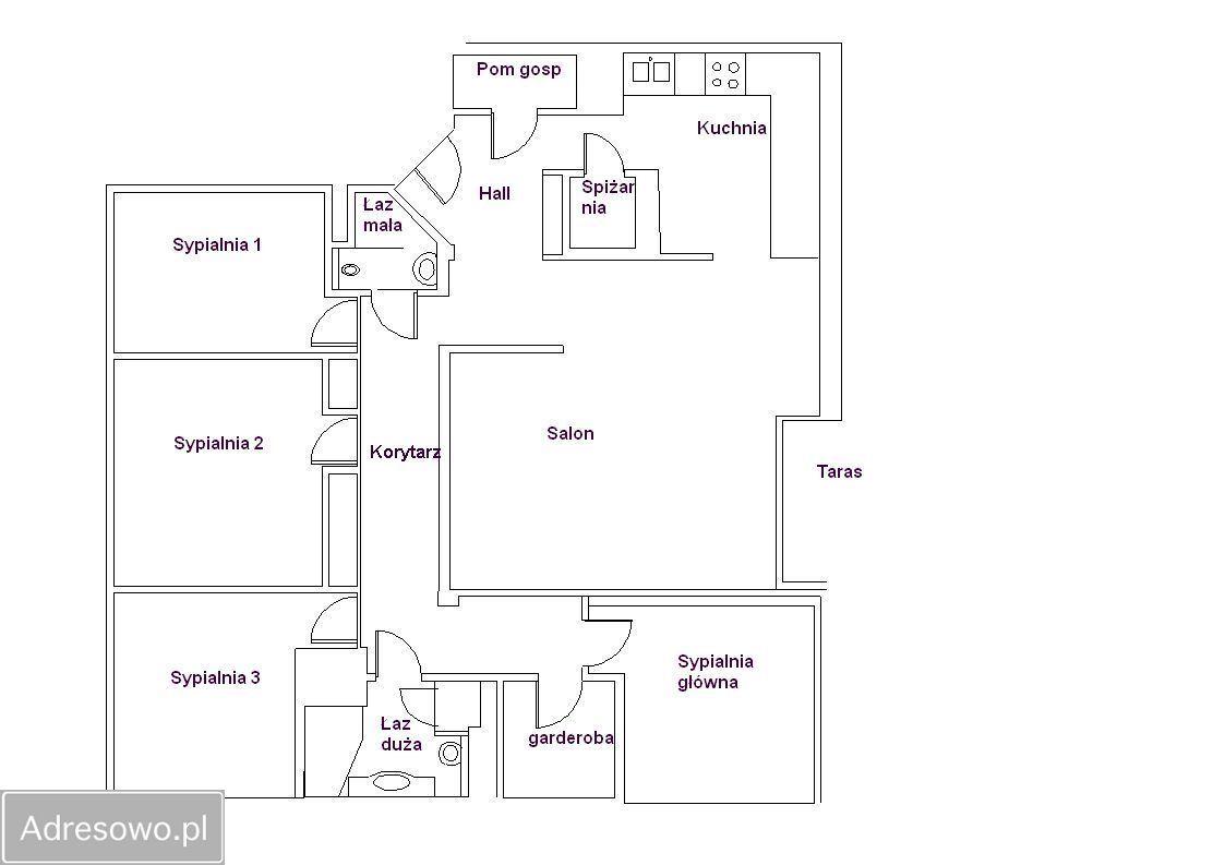 Mieszkanie 5-pokojowe Warszawa Ochota, ul. Kurhan. Zdjęcie 13