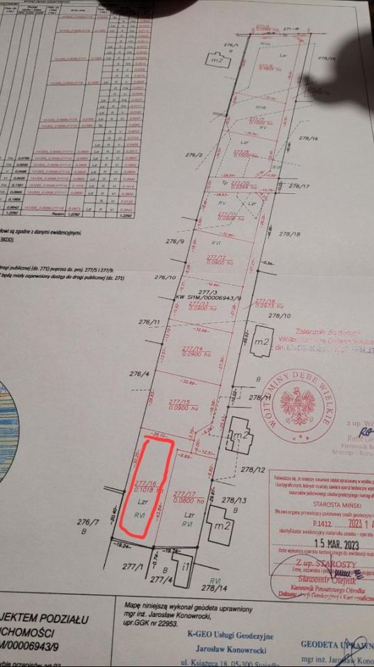 Działka budowlana Chrośla, ul. Kwiatowa. Zdjęcie 2
