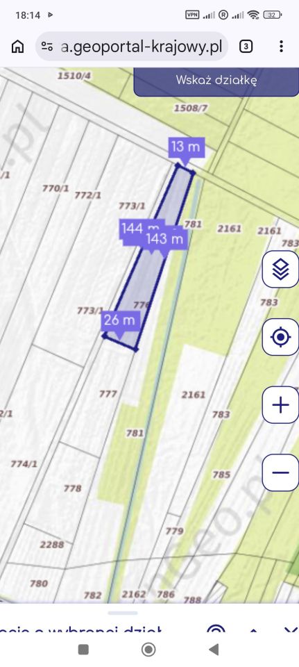 Działka budowlana Kostomłoty Drugie, ul. Wierzbowa. Zdjęcie 3