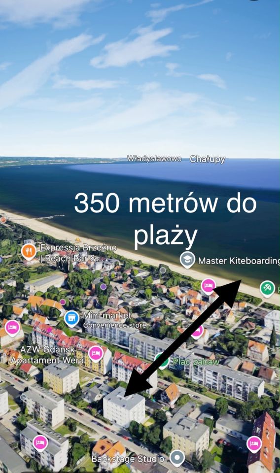 Mieszkanie 2-pokojowe Gdańsk Brzeźno, ul. Walecznych. Zdjęcie 2