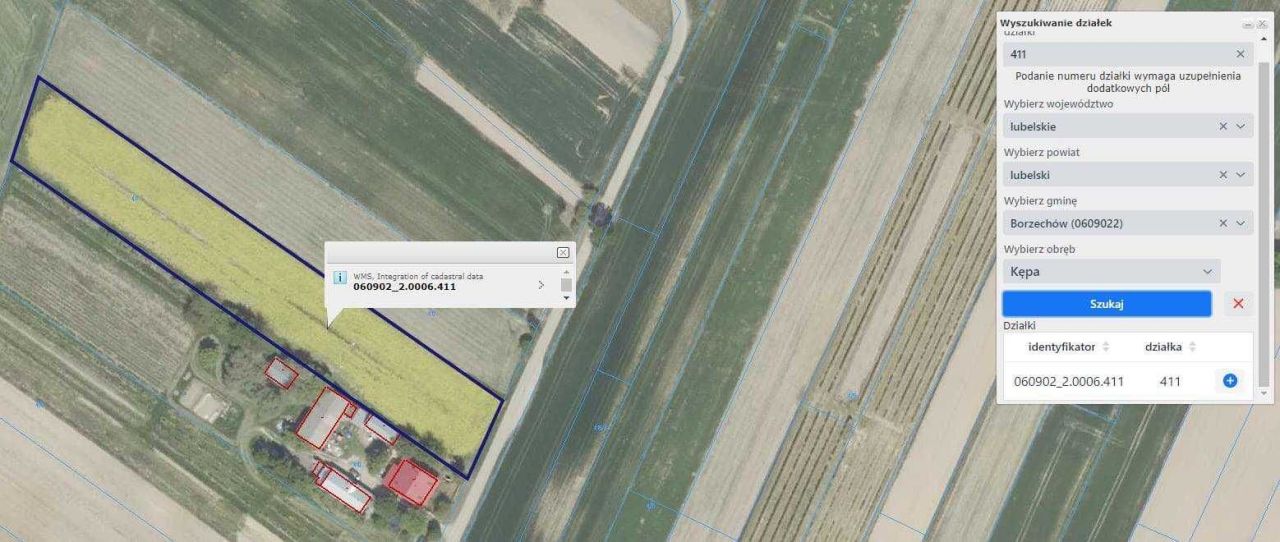 Działka budowlana Kępa. Zdjęcie 2