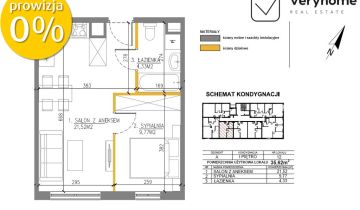 Mieszkanie 2-pokojowe Kraków Prądnik Biały, ul. Zygmunta Glogera