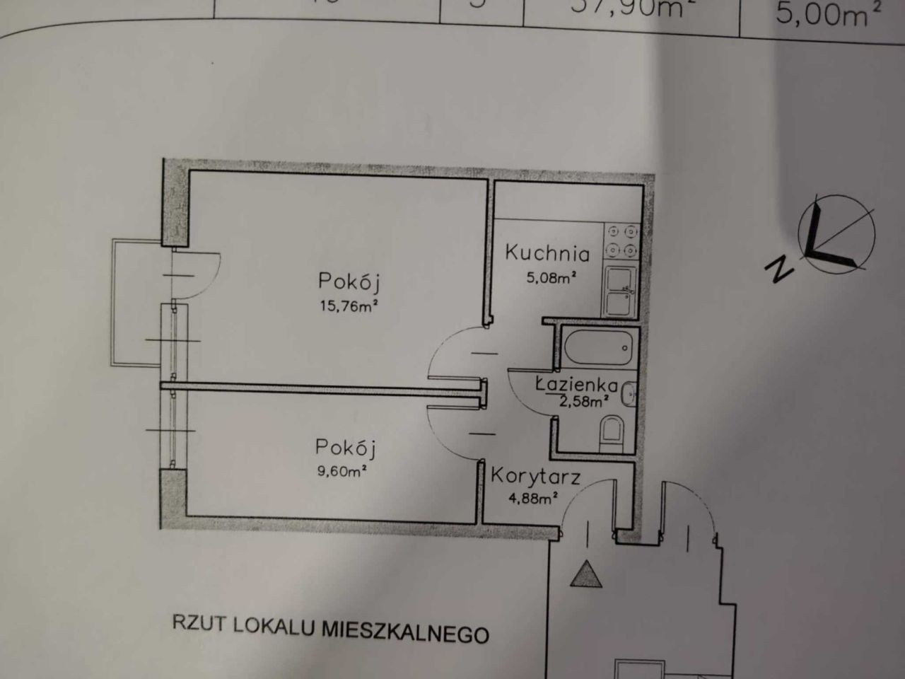 Mieszkanie 2-pokojowe Sochaczew Boryszew Pierwszy, ul. Żwirki i Wigury. Zdjęcie 7