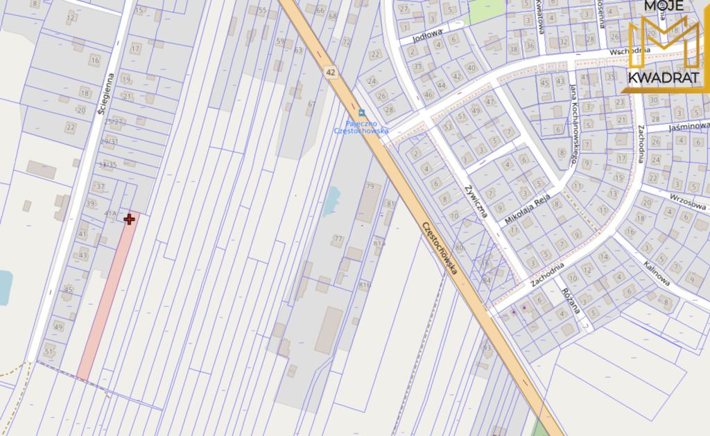 Działka budowlana Pajęczno, ul. Ściegienna. Zdjęcie 4