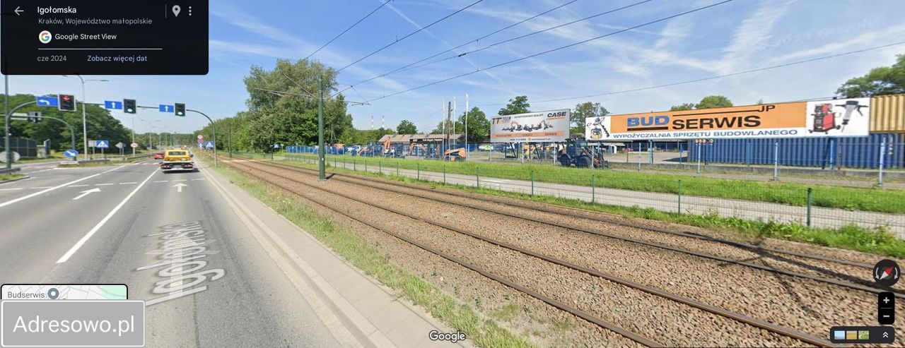 Działka inwestycyjna Kraków Nowa Huta, ul. Igołomska. Zdjęcie 3