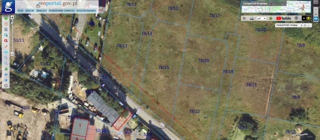 Działka rolno-budowlana Witunia, ul. Łąkowa. Zdjęcie 1