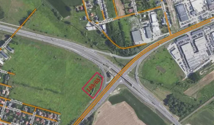 Działka inwestycyjna Mirków
