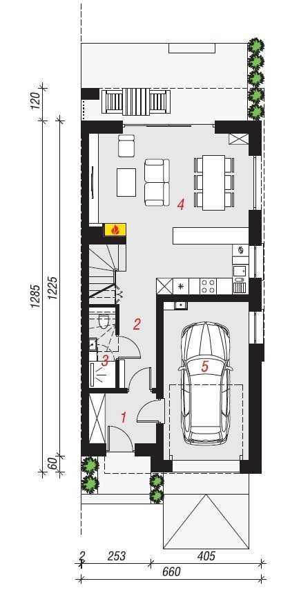 bliźniak Rybarzowice, ul. Wesoła. Zdjęcie 5