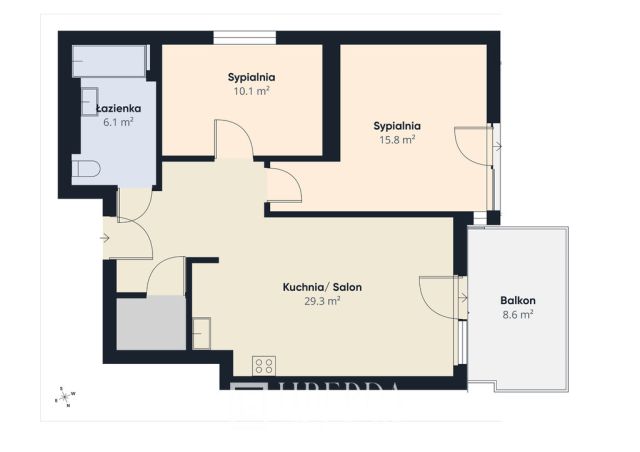 Mieszkanie 3-pokojowe Warszawa, ul. Anastazego Kowalczyka. Zdjęcie 15