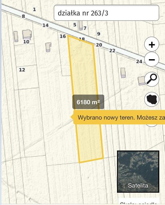 Działka budowlana Cisie, ul. Środkowa. Zdjęcie 2