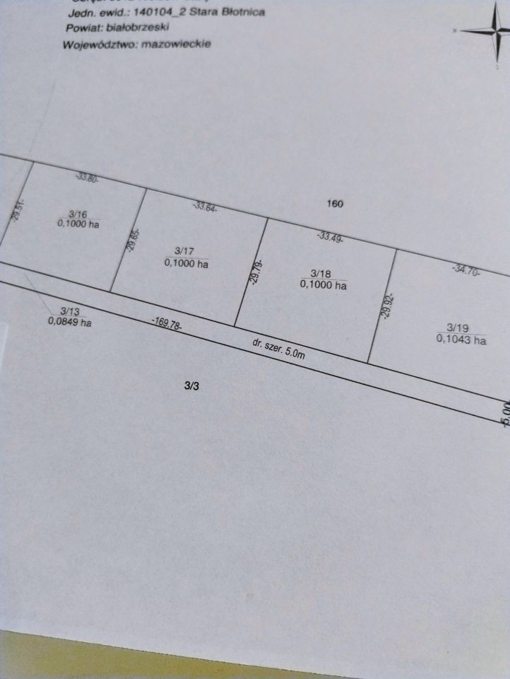 Działka budowlana Stary Kiełbów. Zdjęcie 2