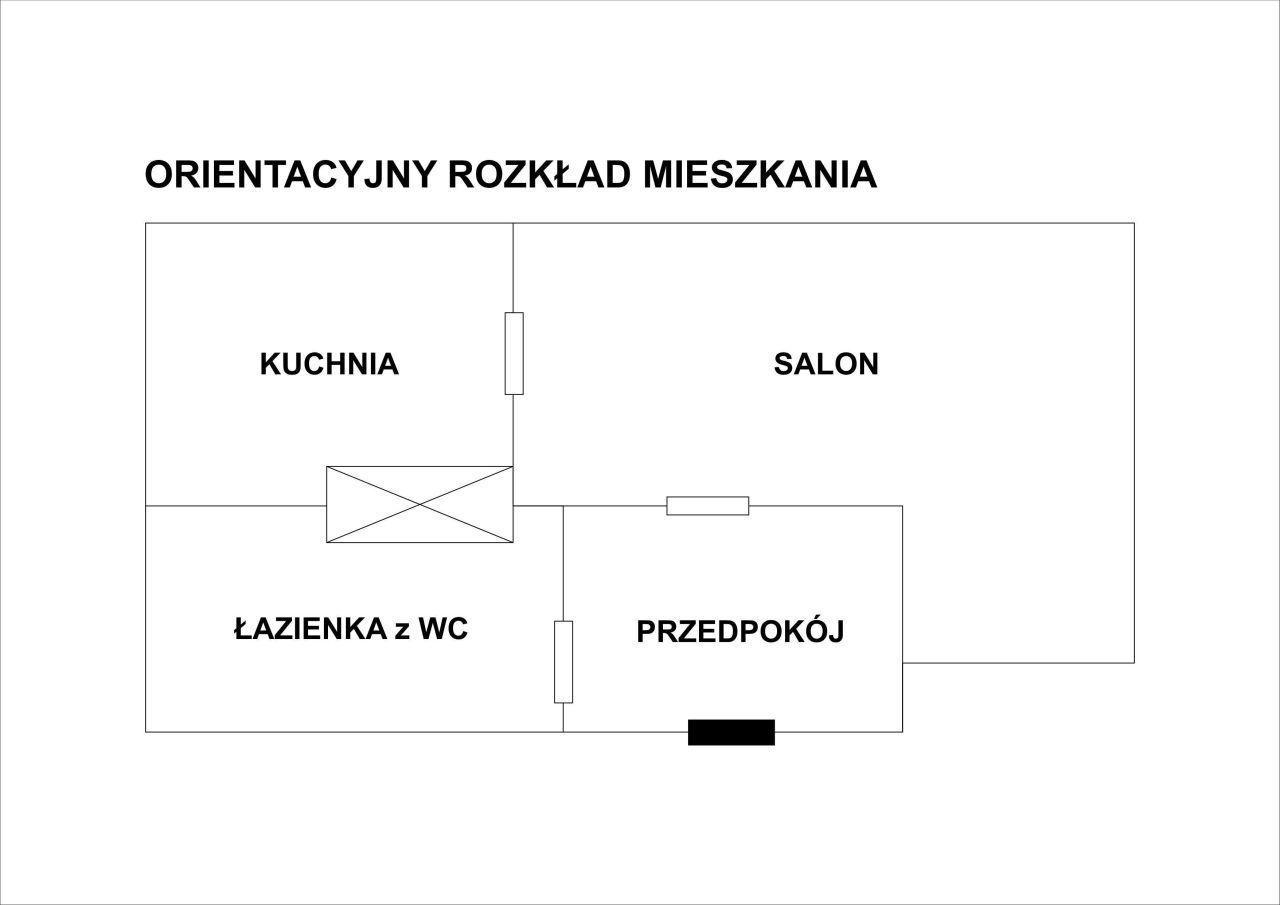 Mieszkanie 1-pokojowe Gdańsk Żabianka, ul. Subisława. Zdjęcie 8