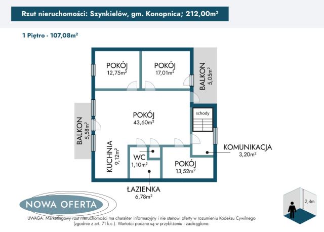 dom wolnostojący, 5 pokoi Szynkielów. Zdjęcie 41