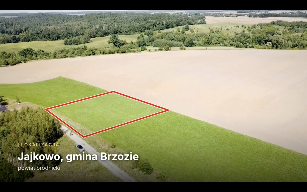 Działka budowlana Jajkowo. Zdjęcie 3