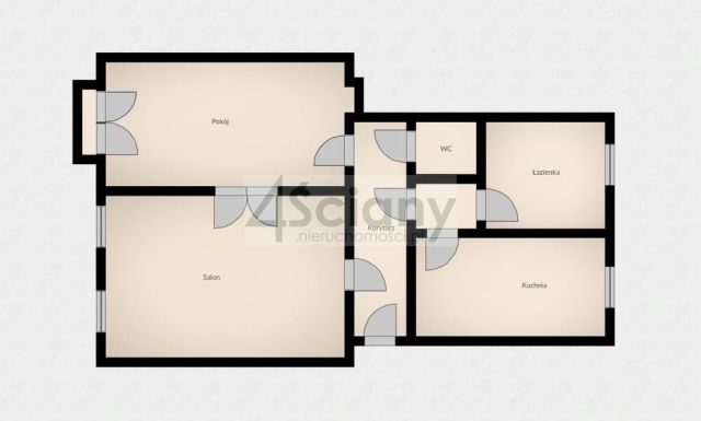 Mieszkanie 2-pokojowe Warszawa Śródmieście, ul. Poznańska. Zdjęcie 11