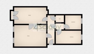 Mieszkanie 2-pokojowe Warszawa Śródmieście, ul. Poznańska