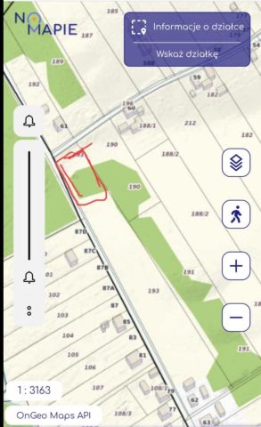 Działka budowlana Mostki. Zdjęcie 1