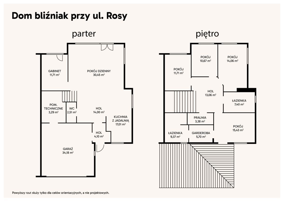 bliźniak, 6 pokoi Warszawa Wilanów, ul. Rosy. Zdjęcie 18