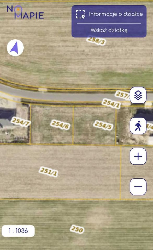 Działka budowlana Żerniki. Zdjęcie 3