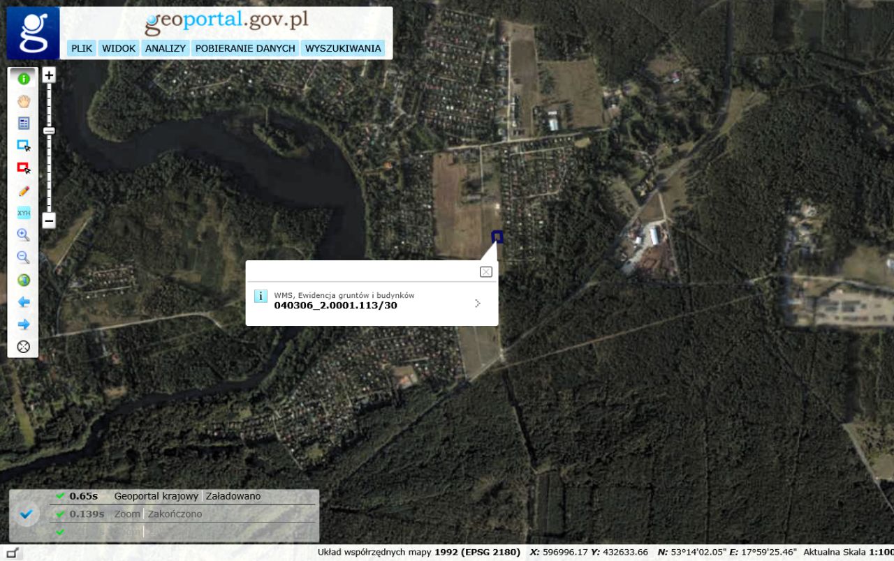 Działka budowlana Bożenkowo Łącznica, ul. Wczasowa. Zdjęcie 5