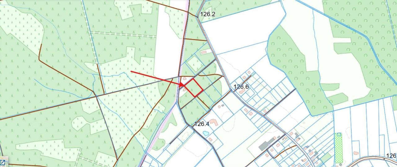 Działka budowlana Dziuplina. Zdjęcie 6