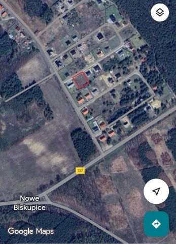 Działka budowlana Nowe Biskupice. Zdjęcie 1