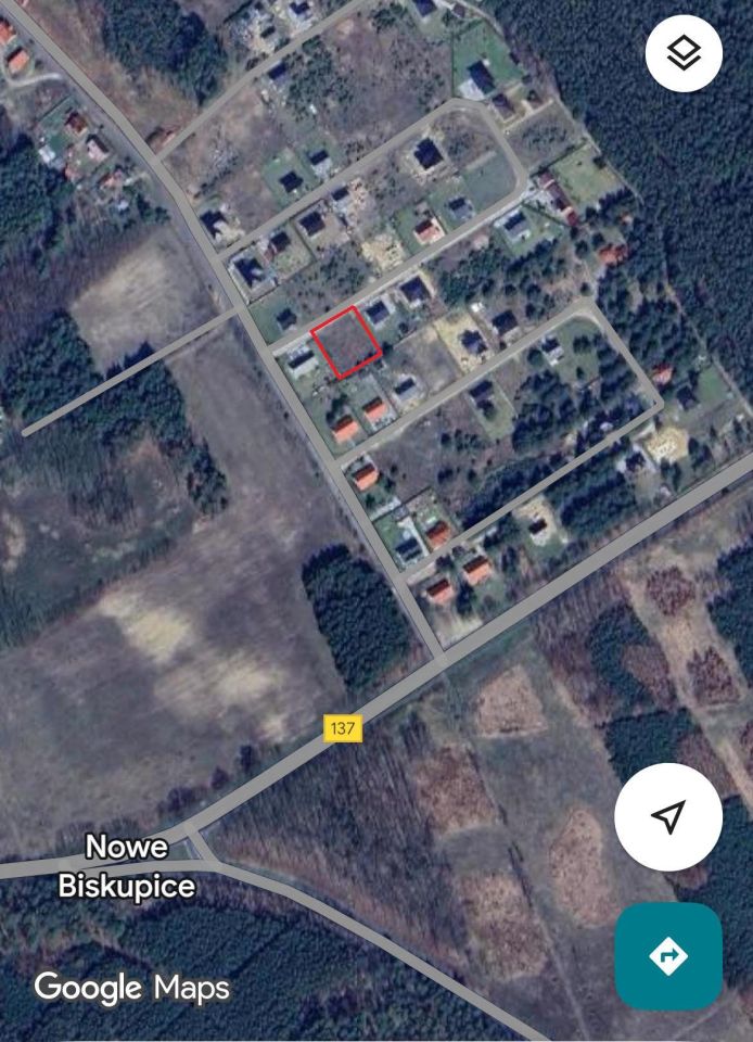 Działka budowlana Nowe Biskupice. Zdjęcie 1