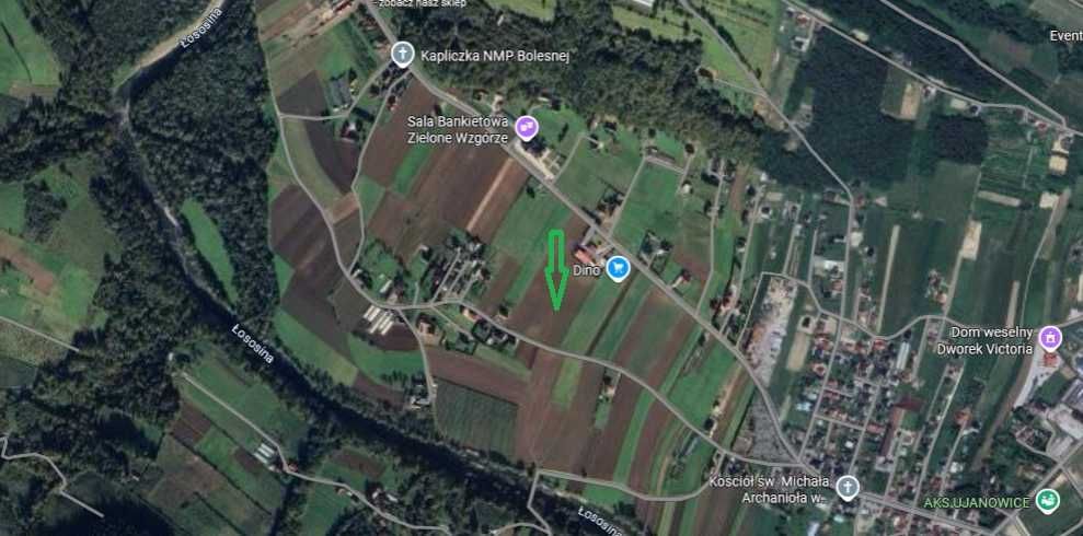 Działka budowlana Ujanowice. Zdjęcie 2