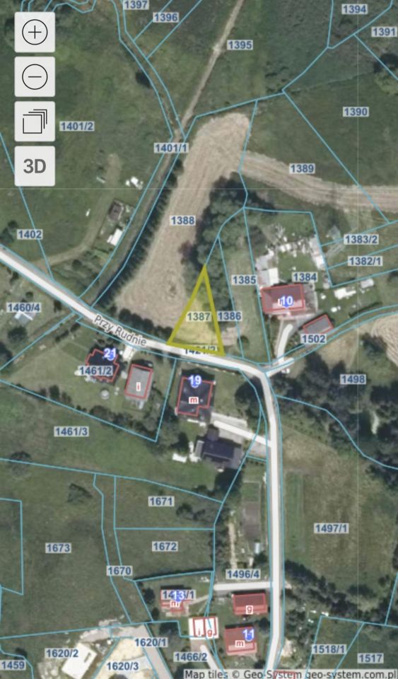 Działka rolna Brodła Spaliska, ul. Przy Rudnie. Zdjęcie 3