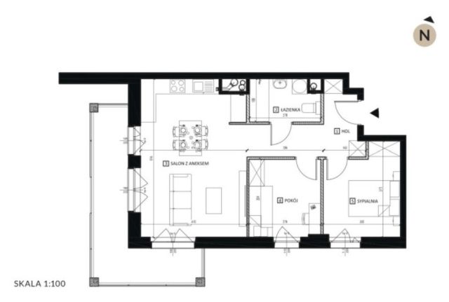 Mieszkanie 3-pokojowe Łódź, ul. Ozorkowska. Zdjęcie 8