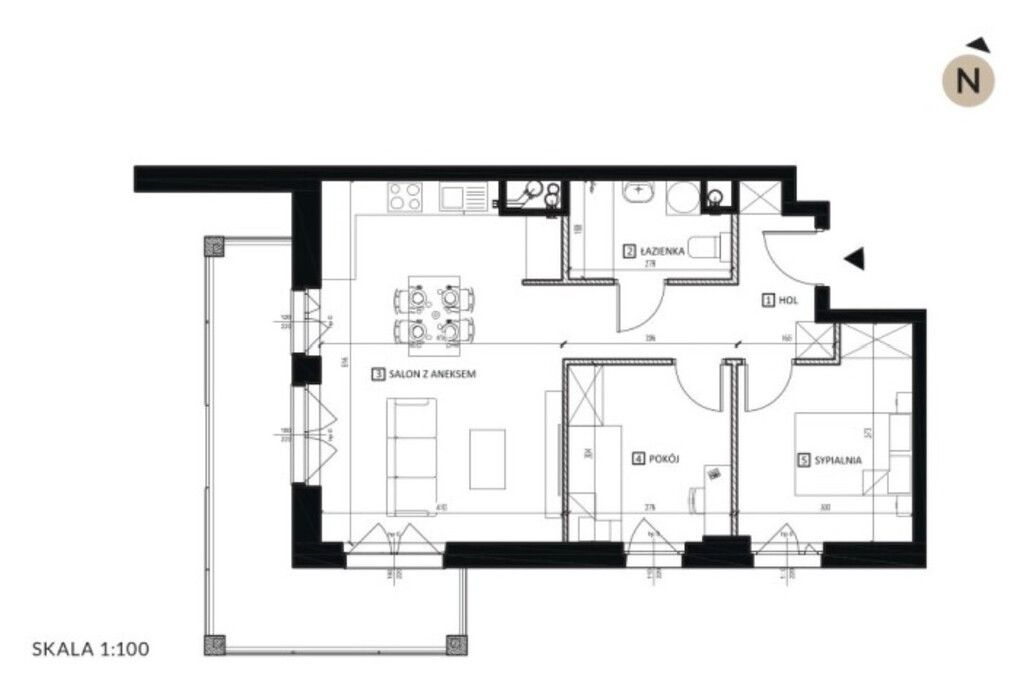 Mieszkanie 3-pokojowe Łódź, ul. Ozorkowska. Zdjęcie 8