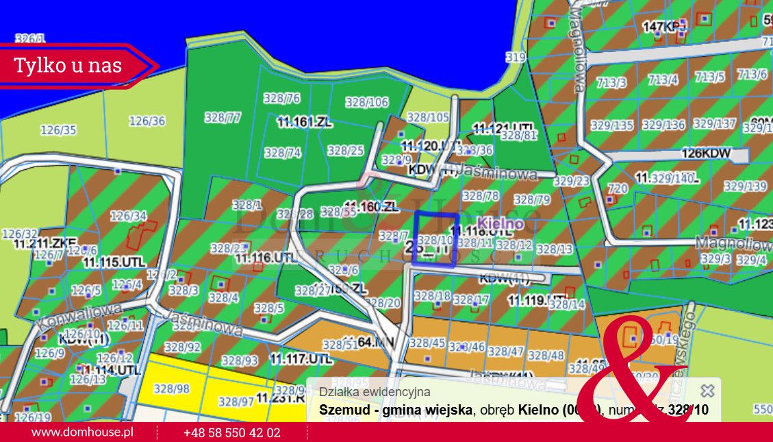 Działka rekreacyjna Kielno Bożanka, ul. Jaśminowa. Zdjęcie 7