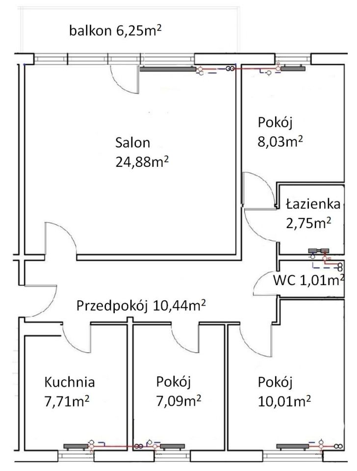 Mieszkanie 4-pokojowe Konstancin-Jeziorna Konstancin, ul. Anny Walentynowicz. Zdjęcie 32