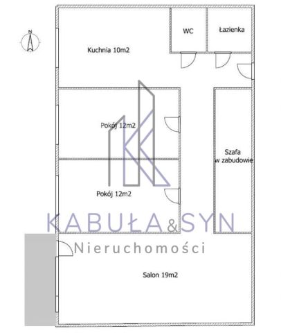 Mieszkanie 3-pokojowe Bydgoszcz Osowa Góra, ul. Wielorybia. Zdjęcie 3