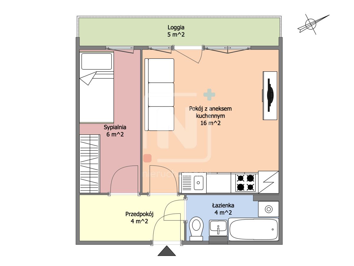 Mieszkanie 2-pokojowe Warszawa Praga, ul. Świętosławska. Zdjęcie 8