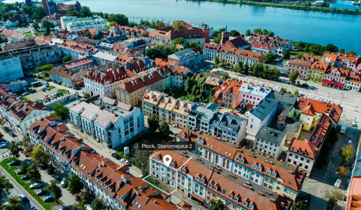 Mieszkanie 2-pokojowe Płock Stare Miasto, ul. Staromiejska