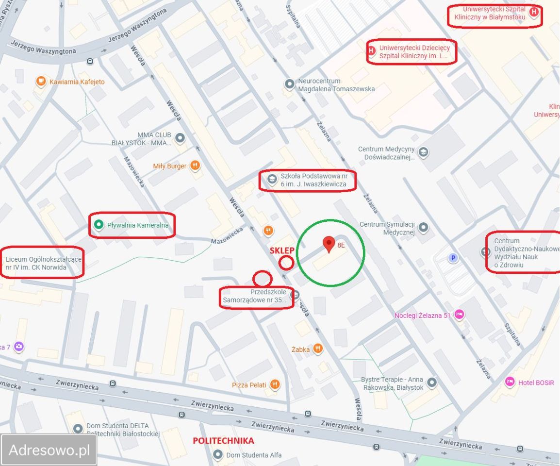 Mieszkanie 3-pokojowe Białystok Piaski, ul. Michała Wołodyjowskiego. Zdjęcie 14