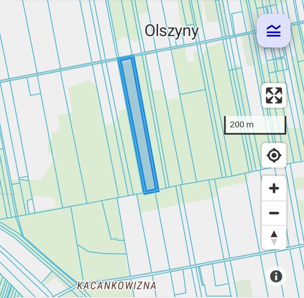 Działka rolno-budowlana Olszyny. Zdjęcie 1