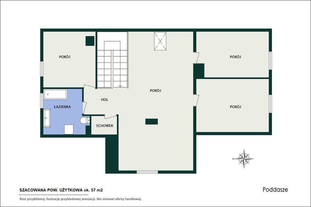 dom wolnostojący, 7 pokoi Dziekanów Leśny, ul. Jana Brzechwy. Zdjęcie 41