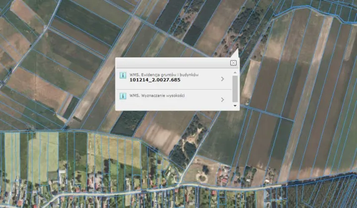 Działka rolna Silniczka