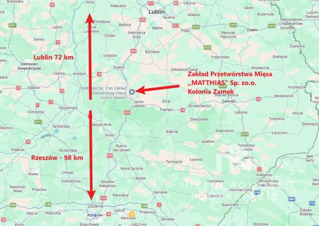 Hala/magazyn Kolonia Zamek. Zdjęcie 10