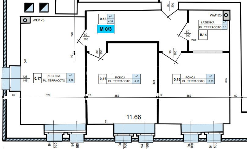 Mieszkanie 3-pokojowe Grodków, ul. Warszawska. Zdjęcie 11